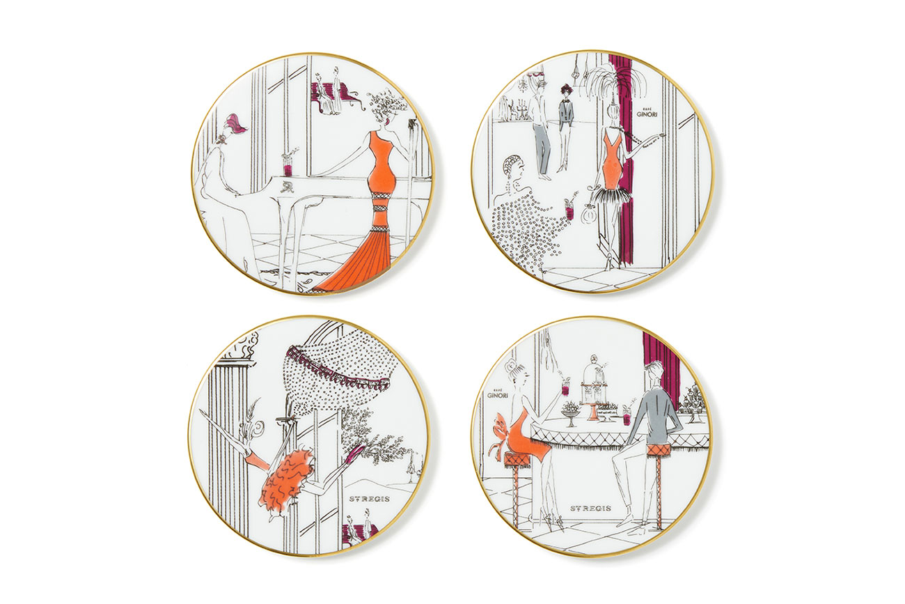 Café Ginori Coaster Set