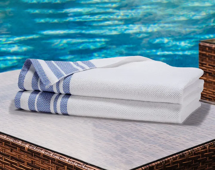 Frette Navy Pool Towel Shop St. Regis Today